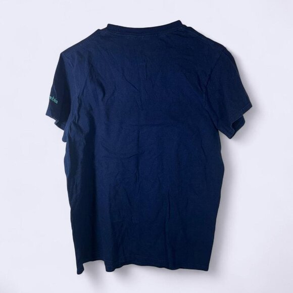 Columbia Logo Tee - Navy Blue Men's Medium - Picture 4 of 5